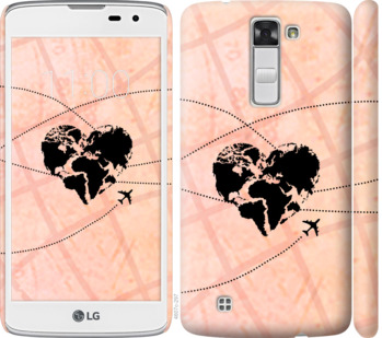 

Чехол Путешествуй для LG K8 K350E 794889