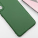 Фото Чохол Silicone Cover Lakshmi Full Camera (AA) на Samsung Galaxy S24 FE (Зелений / Dark green) на vchehle.ua