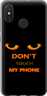 Чехол Don't touch the phone для Xiaomi Mi8