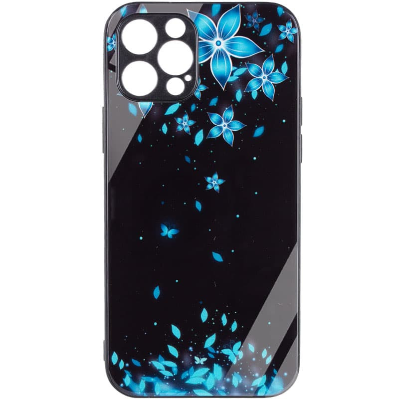 TPU+Glass чехол Diversity для Apple iPhone 12 Pro Max (6.7") (Bloom)