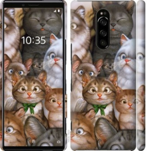Чехол коты для Sony Xperia XZ4