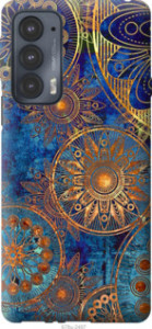 Чехол Золотой узор для Motorola Edge 20