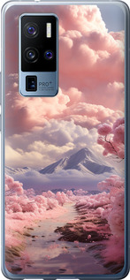 

Чехол Розовые облака для Vivo X50 Pro Plus 1644634