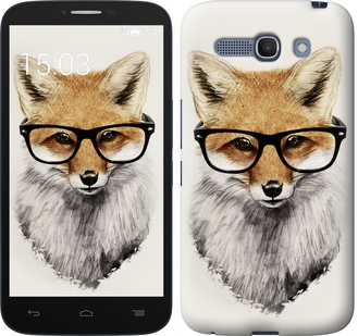 

Чохол Лис в окулярах на Alcatel One Touch POP C9 658008