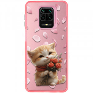 TPU+PC чохол TakiTaki Love magic glow для Xiaomi Redmi Note 9 Pro Max