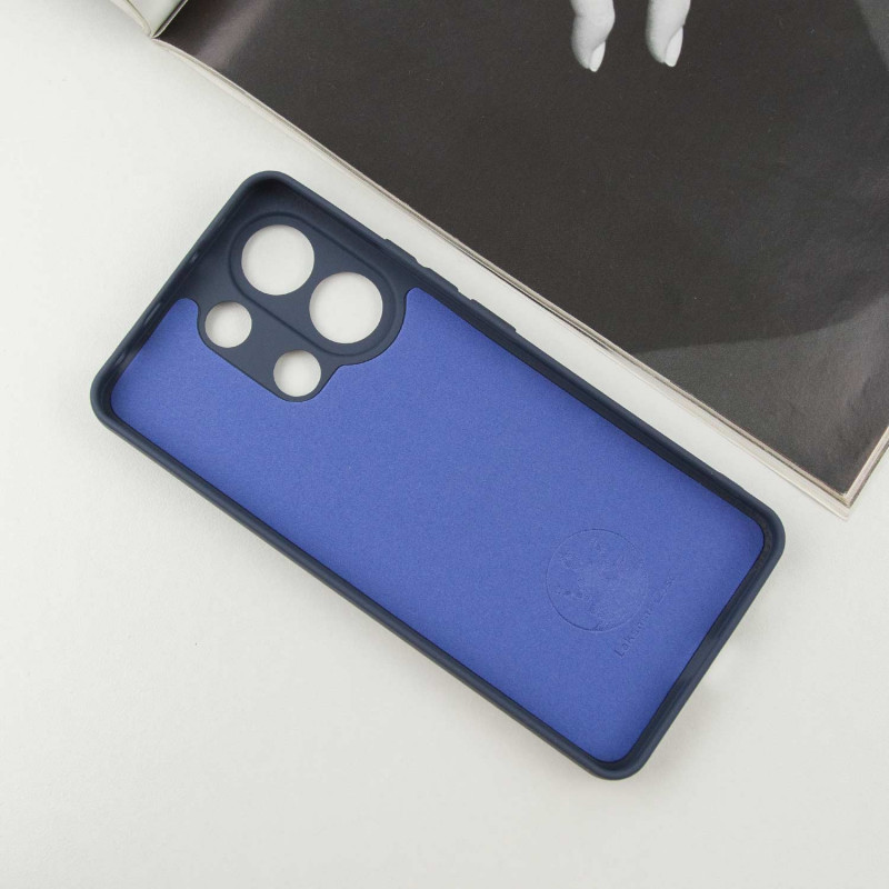 Фото Чехол Silicone Cover Lakshmi Full Camera (AA) для Xiaomi Redmi Note 13 5G (Синий / Midnight Blue) в магазине vchehle.ua