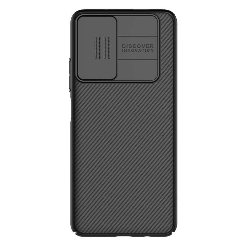 Карбонова накладка Nillkin Camshield (шторка на камеру) на Xiaomi Redmi Note 11 5G/Poco M4 Pro 5G