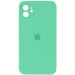 Чехол Silicone Case Square Full Camera Protective (AA) для Apple iPhone 11 (6.1") (Зеленый / Spearmint)