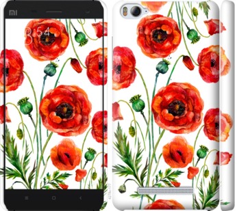 

Чехол Нарисованные маки для Xiaomi Mi 4c 744120