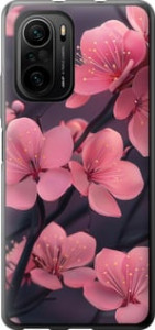 Чехол Пурпурная сакура для Xiaomi Poco F3