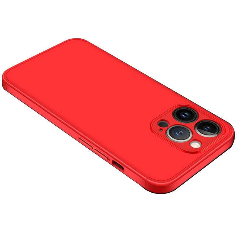 Фото Пластиковая накладка GKK LikGus 360 градусов (opp) для Apple iPhone 13 Pro (6.1") (Красный) в магазине vchehle.ua