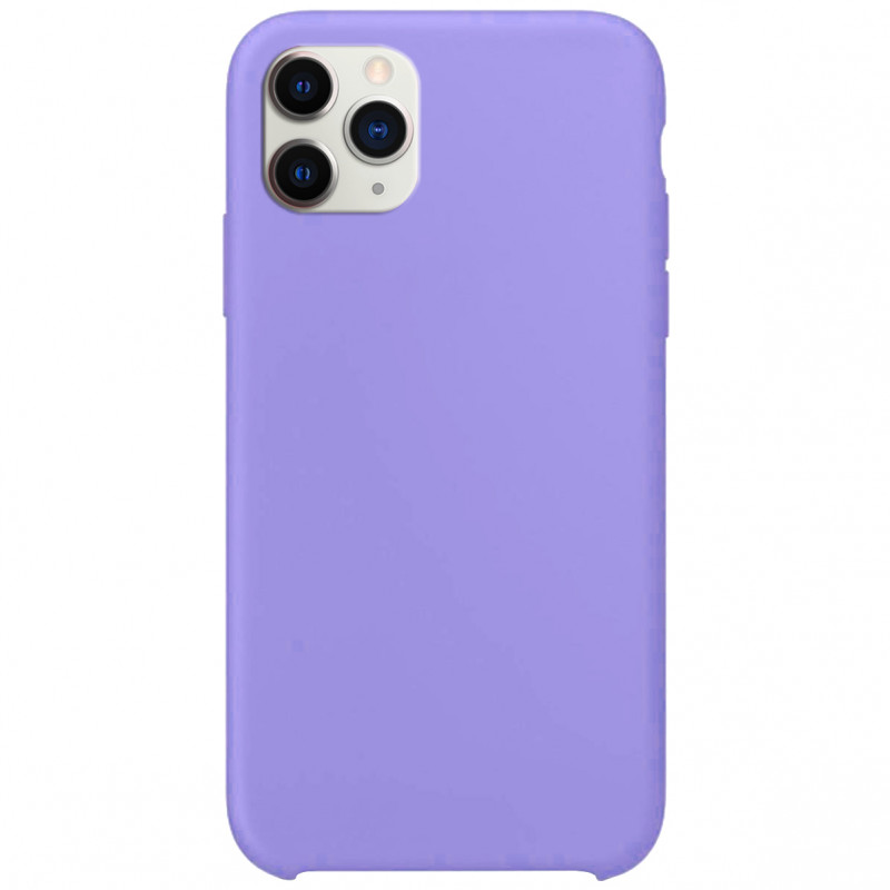 Чохол Silicone Case without Logo (AA) на Apple iPhone 11 Pro (5.8") (Бузковий / Dasheen)