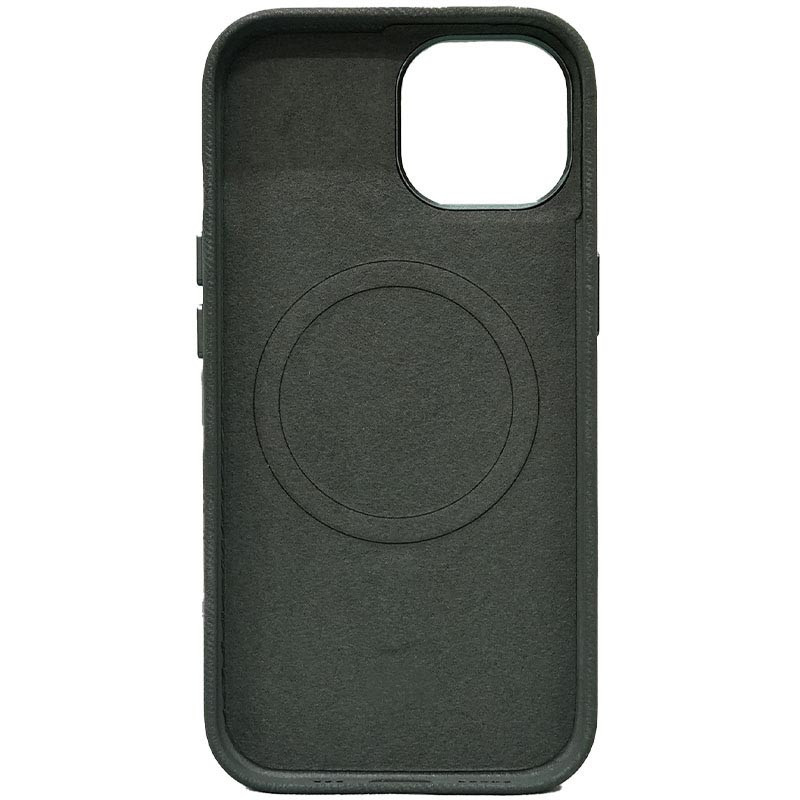 Фото Чохол Denim with Magnetic safe на Apple iPhone 14 Pro (6.1") (Pine needle) в маназині vchehle.ua