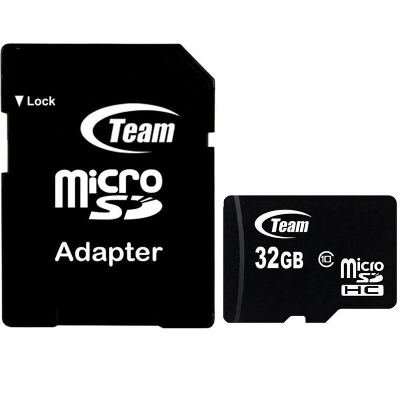 Карта памяти Team microSDHC 32 GB Card Class 10 + SD adapter