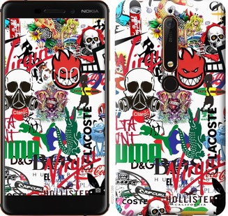 

Чохол Many different logos на Nokia 6.1 689125
