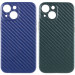 Шкіряний чохол Leather Case Carbon series на Apple iPhone 13 mini (5.4")