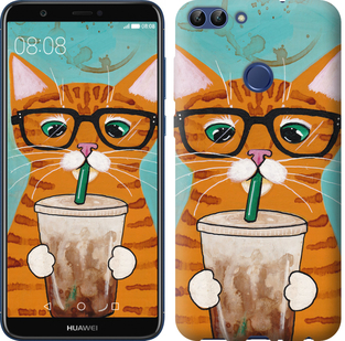 

Чохол Зеленоокий кіт в окулярах на Huawei Honor 9 Lite 657596