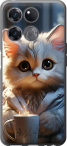 Чехол White cat для OnePlus Ace Racing
