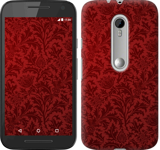 Чехол Чехол цвета бордо для Motorola Moto G3