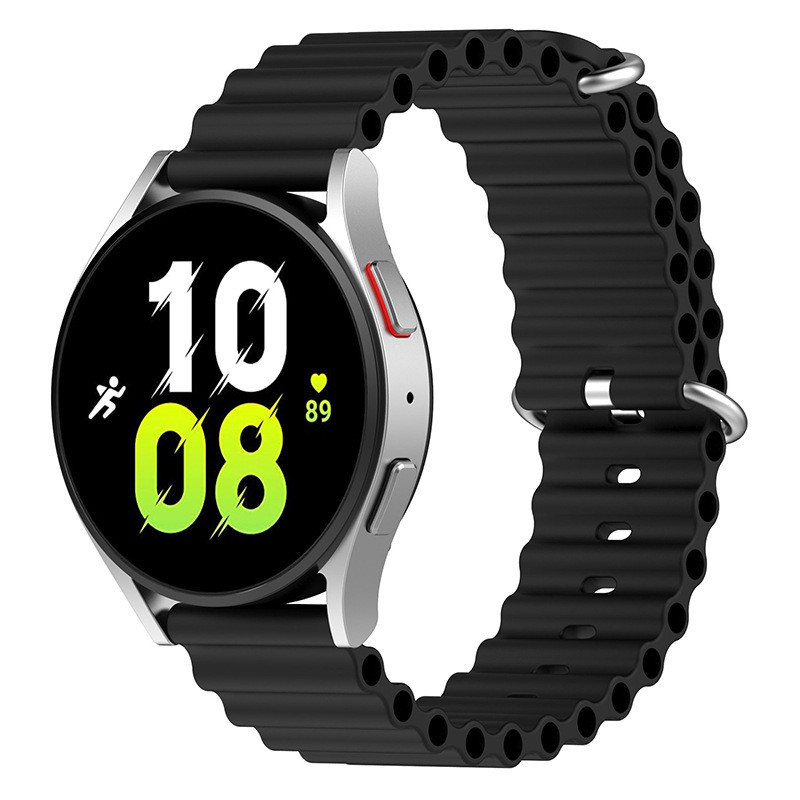 Ремінець Ocean Band для Smart Watch 22mm (Чорний / Black)