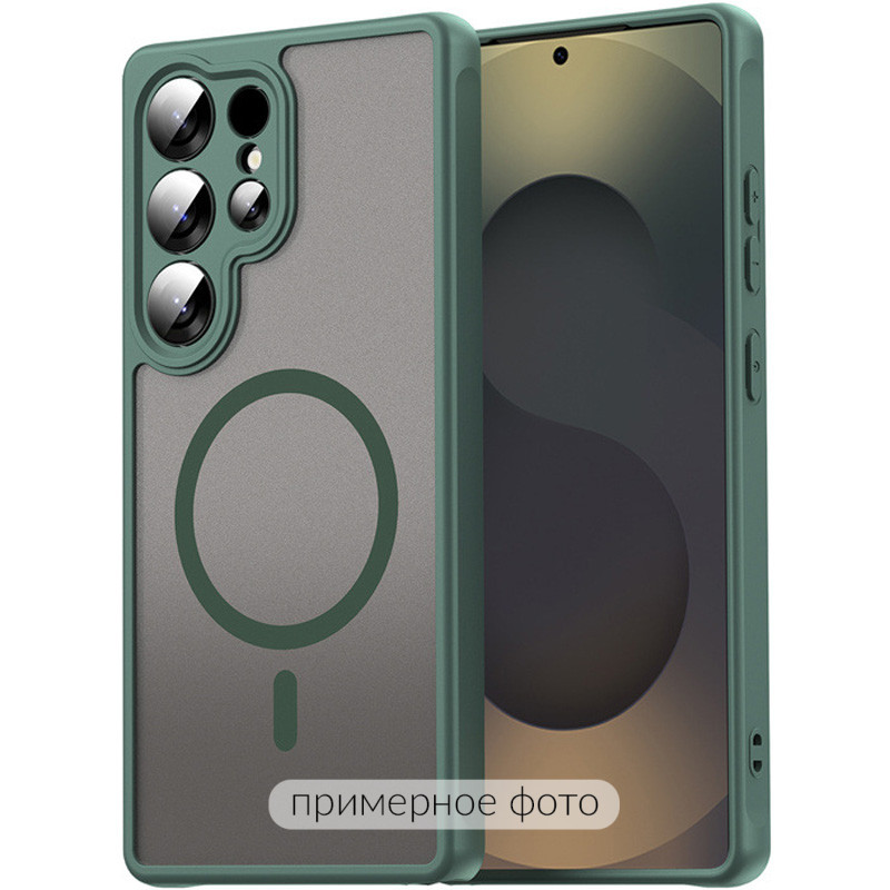 Чехол TPU Bloom with Magnetic Safe для Xiaomi Redmi 14C / A4 / Poco C75 / Poco M7 (Green)