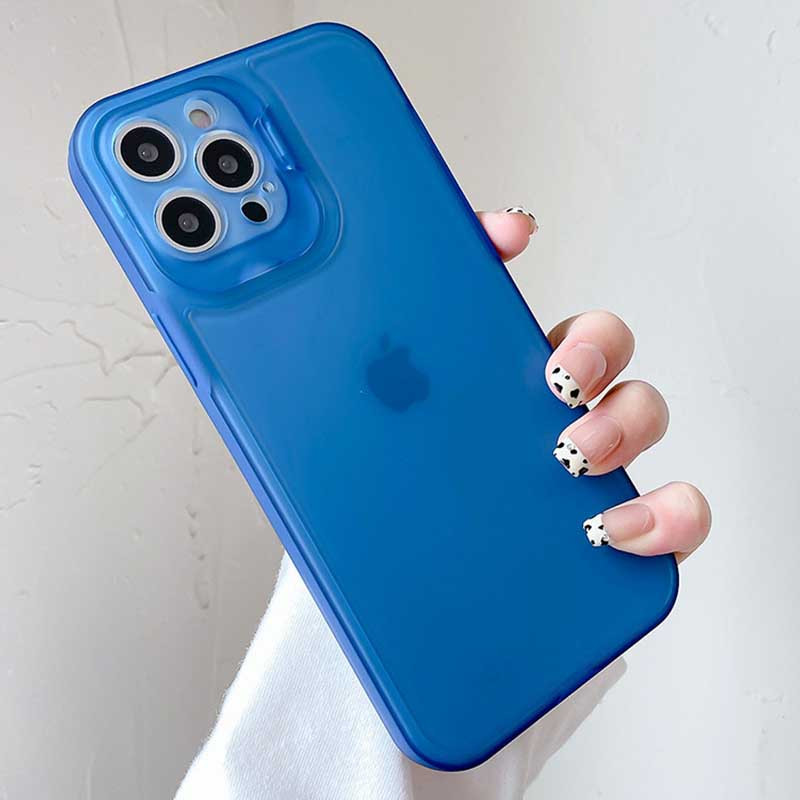 Фото TPU+PC чохол OpenCam Apple iPhone 12 Pro Max (6.7") (Синій) в маназині vchehle.ua