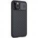 Фото Карбоновая накладка Nillkin CamShield Pro для Apple iPhone 12 Pro / 12 (6.1") (Black) в магазине vchehle.ua