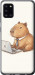 Чехол Funny Capybara CEO Working для Samsung Galaxy A31 A315F