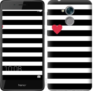 

Чехол Черно-белые полосы для Huawei Honor 6C Pro 752064