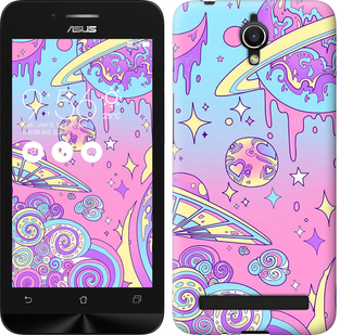 

Чехол Розовая галактика для Asus ZenFone Go ZC451TG 633623