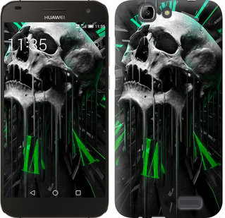 

Чохол Череп-годинник на Huawei Ascend G7 353018