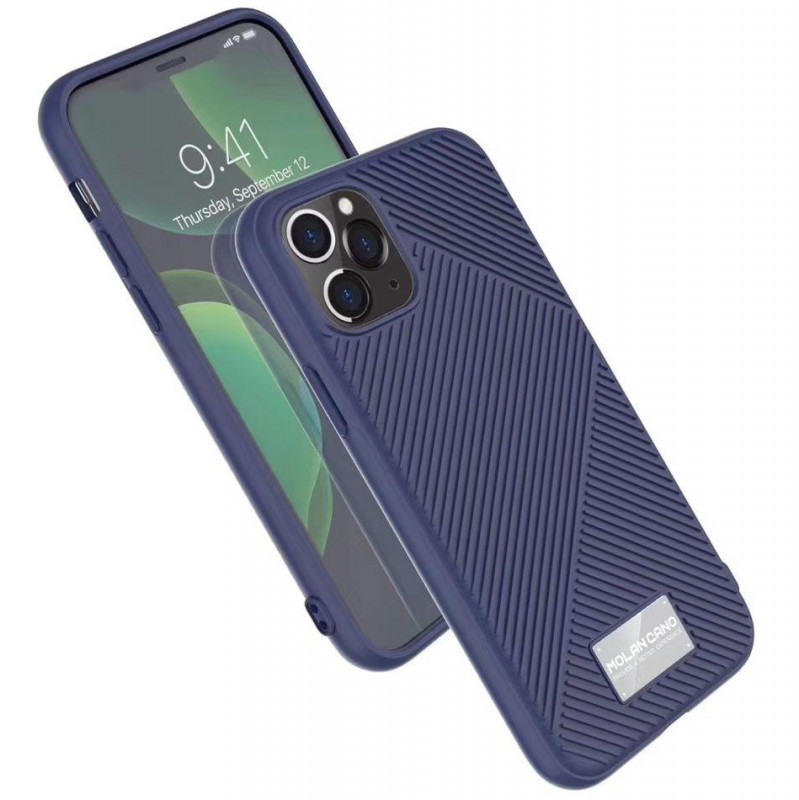 

TPU накладка Molan Cano Jelline series на Apple iPhone 11 Pro Max (6.5") (Синій / Navy) 768844