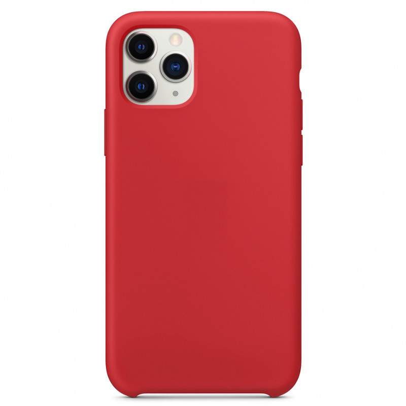 Чехол Silicone Case without Logo (AA) для Apple iPhone 11 Pro (5.8") (Красный / Red)