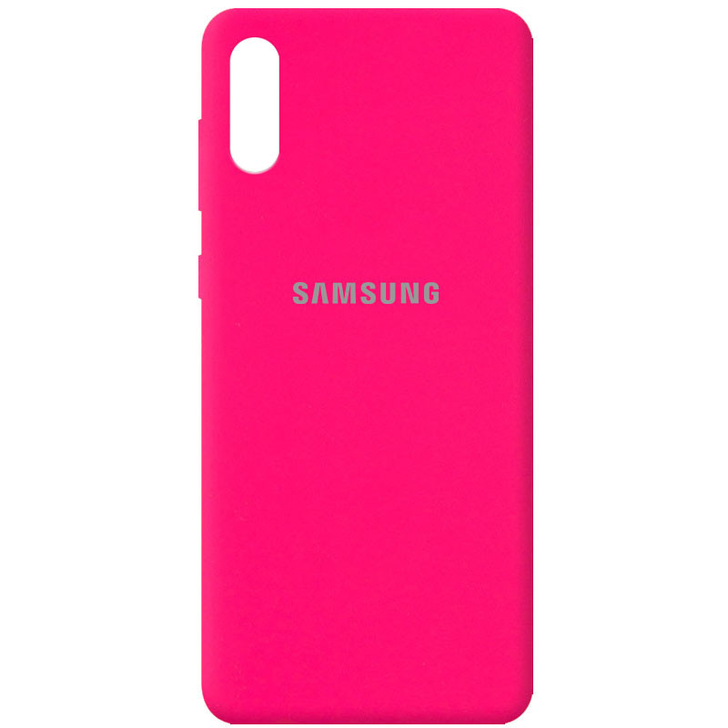 

Чохол Silicone Cover Full Protective (AA) на Samsung Galaxy A02 (Рожевий / Barbie pink) 1154624