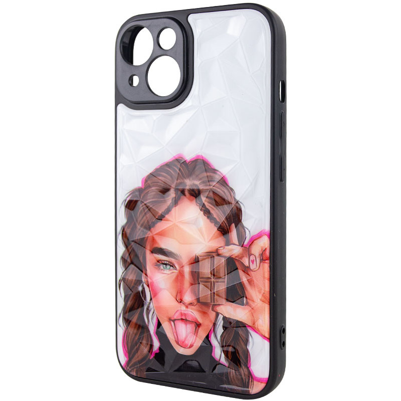 Фото TPU+PC чехол Prisma Ladies для Apple iPhone 14 (6.1") (Chocolate) в магазине vchehle.ua