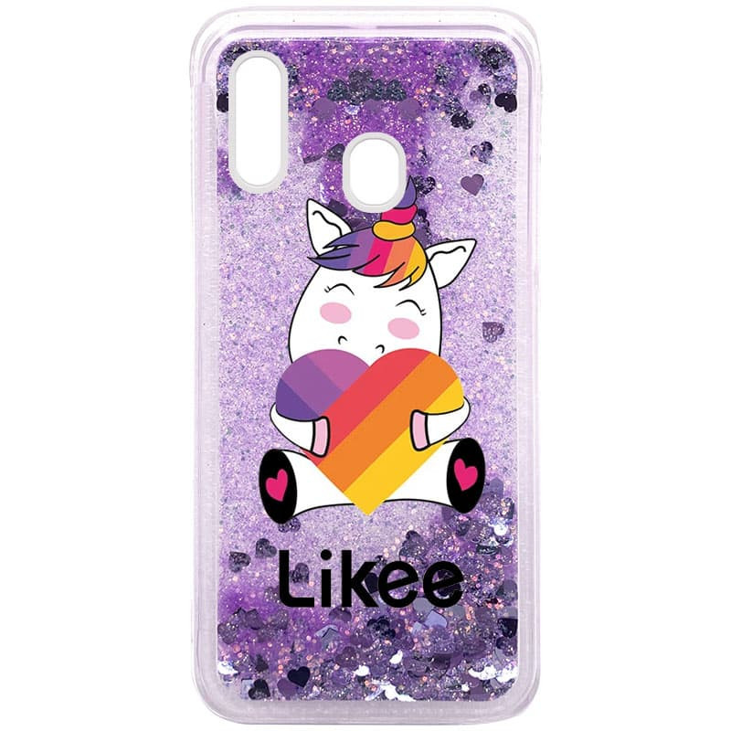 

TPU чехол с переливающимися блестками для Samsung Galaxy A30 (Likee) 1215432