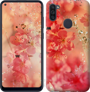 

Чехол Розовые цветы для Samsung Galaxy M11 M115F 921219