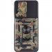 Ударостійкий чохол Camshield Serge Ring Camo на Samsung Galaxy M53 5G (Коричневий / Army Brown) в магазині vchehle.ua