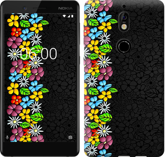 

Чохол квітковий орнамент на Nokia 7 651850