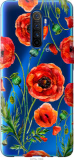 

Чехол Нарисованные маки для Realme X2 Pro 945513