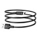 Купити Дата кабель Borofone BX41 Amiable USB to Lightning (1m) (Чорний) на vchehle.ua