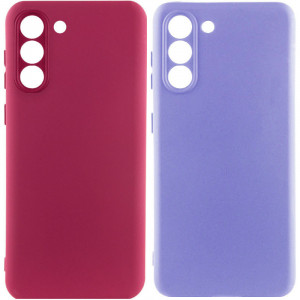 Чехол Silicone Cover Lakshmi Full Camera (A) для Samsung Galaxy S21