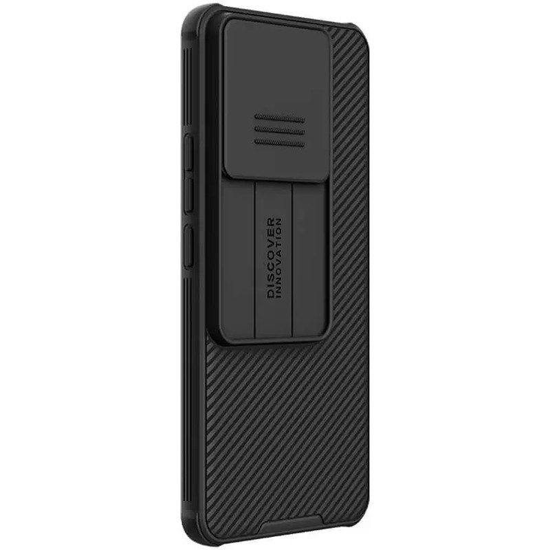 Фото Карбоновая накладка Nillkin CamShield Pro для Xiaomi Poco X6 / Note 13 Pro 5G (Black) в магазине vchehle.ua