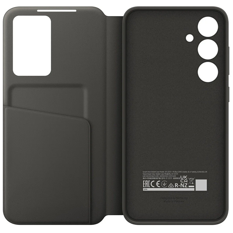 Купить Smart View Wallet Case (AAA) для Samsung Galaxy S24+ (Black) на vchehle.ua
