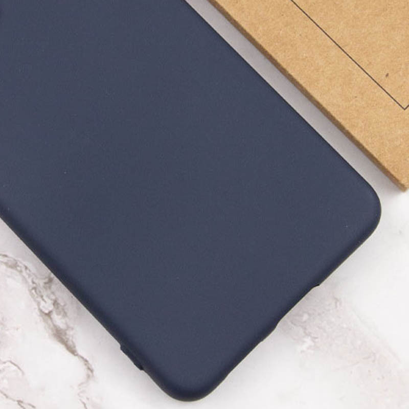 Фото Чехол Silicone Cover Lakshmi Full Camera (AA) для Motorola Moto G55 5G (Синий / Midnight Blue) в магазине vchehle.ua