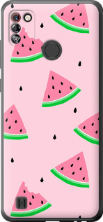 Чехол Розовый арбуз для Tecno Pop 4 Pro BC3