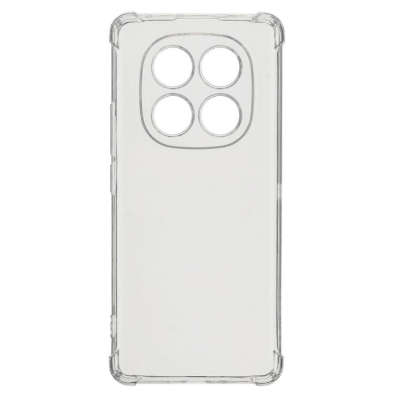 Фото TPU чохол GETMAN Ease logo посилені кути Full Camera на Xiaomi Redmi Note 14 Pro 5G (Безбарвний (прозорий)) в маназині vchehle.ua
