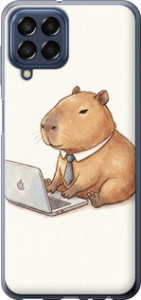 Чохол Funny Capybara CEO Working на Samsung Galaxy M33 M336B