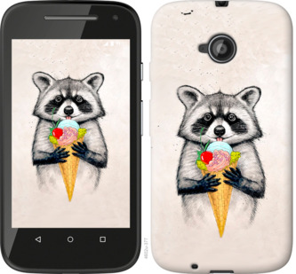 

Чехол Енотик с мороженым для Motorola Moto E2 801452