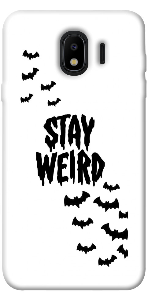 Чехол Stay Weird для Galaxy J4 (2018)